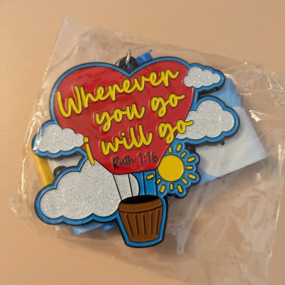 SET of THREE Virtual Race Medals (Rubik's Cube, New Years Resolutions, Bible) - Picture 4 of 5